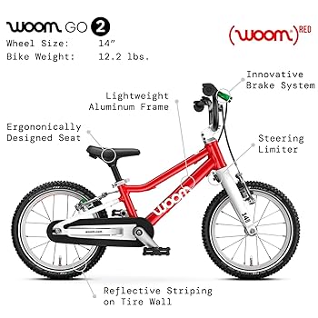woom オリジナル2 キッズ 14インチ バイク 自転車 Woom Woom 2 14